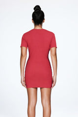 Urban Chic T - Shirt Mini Dress - ROSA BLVCK