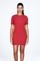 Urban Chic T - Shirt Mini Dress - ROSA BLVCK